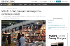 Más de 8.000 personas unidas por los cómics en Málaga