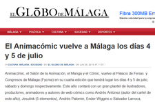El Animacómic vuelve a Málaga los días 4 y 5 de julio