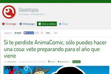 Si te perdiste AnimaComic, sólo puedes hacer una cosa: vete preparando para el año que viene