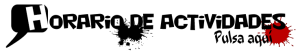 Horario de actividades